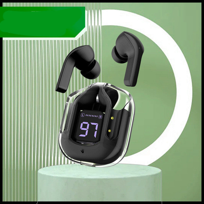 Transparent Wireless Bluetooth Headset with Noise Reduction