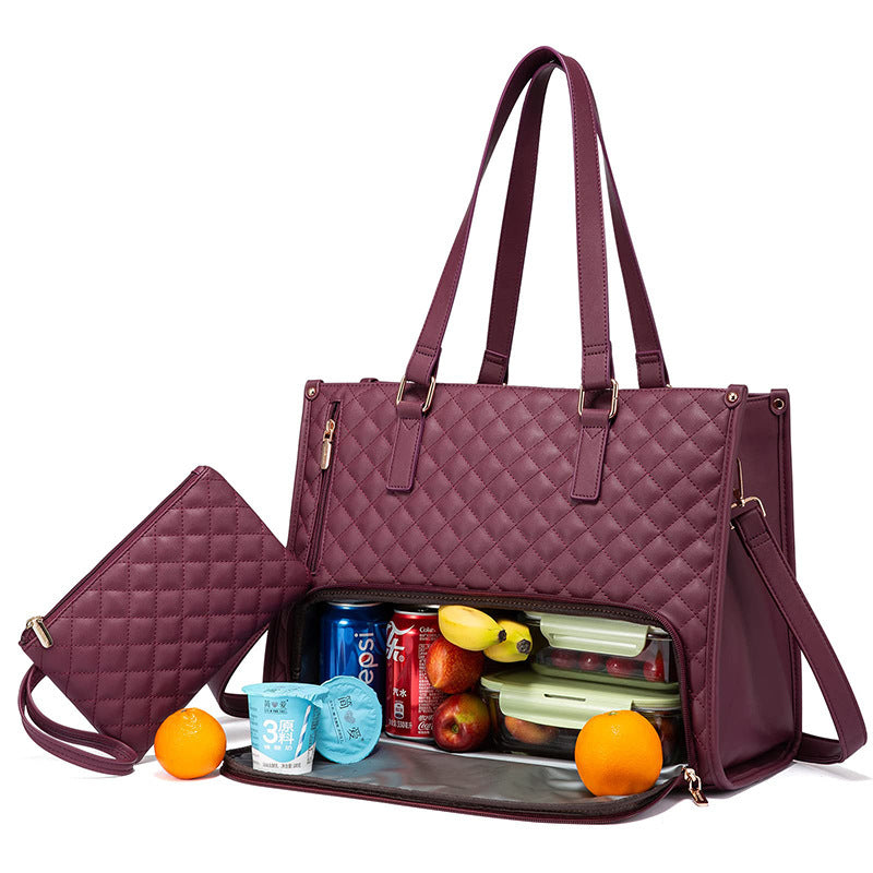 Women's Thermal Insulation Hand Bag & Lunch Box