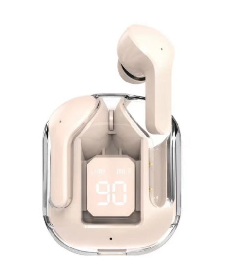 Transparent Wireless Bluetooth Headset with Noise Reduction