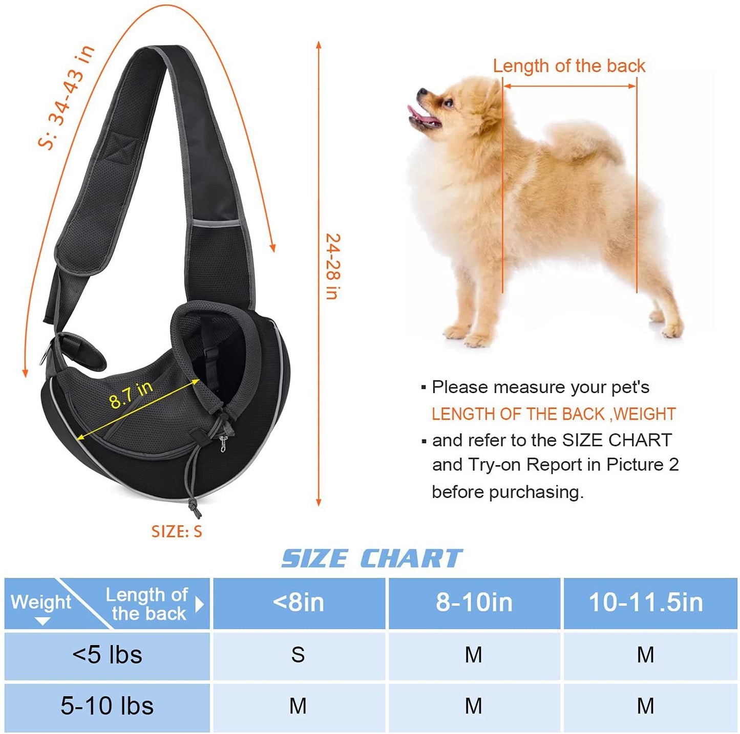 Portable Breathable Pet Carrier Bag